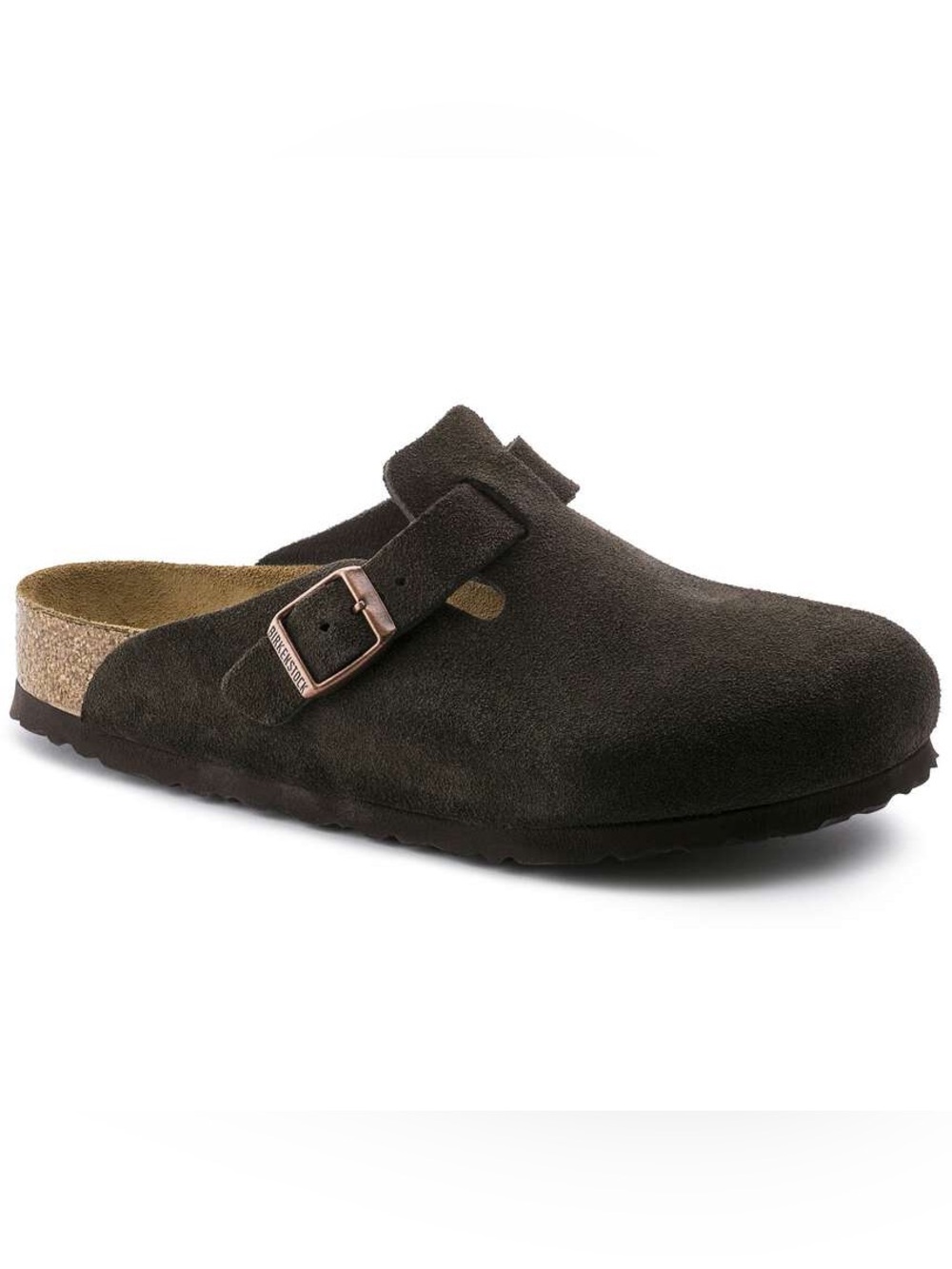 Birkenstock Boston Suede Clog in Dark Olive size  women’s 10 men’s 8